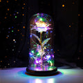 Preserved flower glass cover rose flower glass cover gift gifts